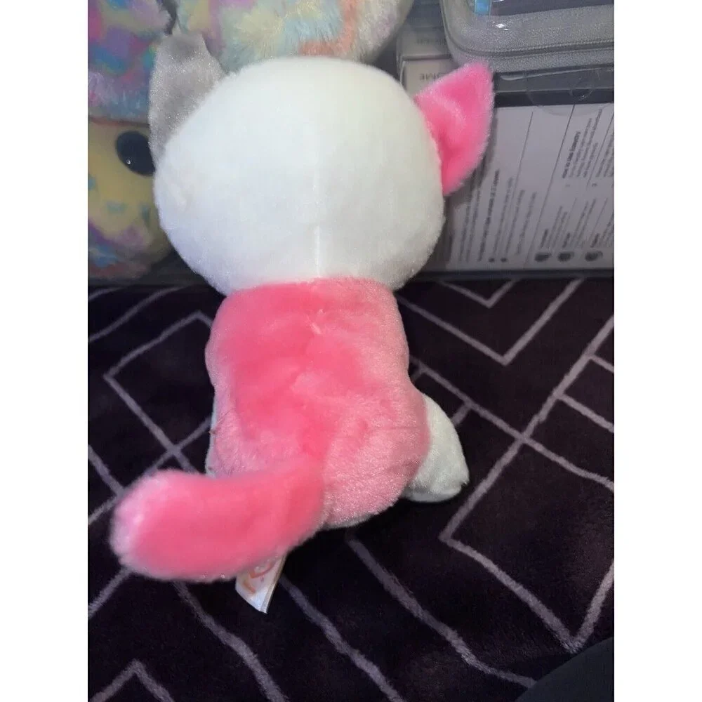 NWT TY Beanie Boos - MILENA the Valentine's Kitty Cat (Glitter Eyes) (6 inch)